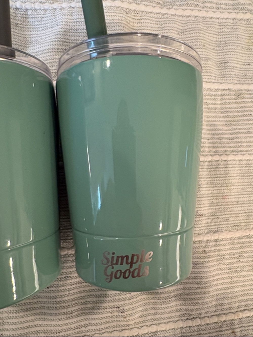 Simple Goods kids stainless steel 8oz tumbler with acrylic lid & Silicon Straw - Picture 3 of 6